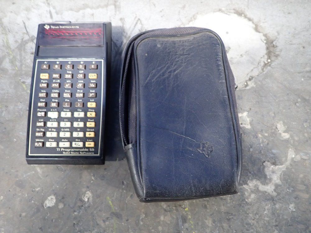 Texas Instruments Programmable Calculater