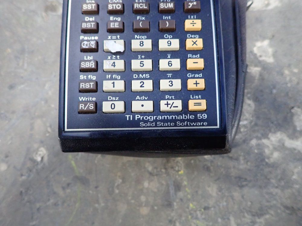 Texas Instruments Programmable Calculater