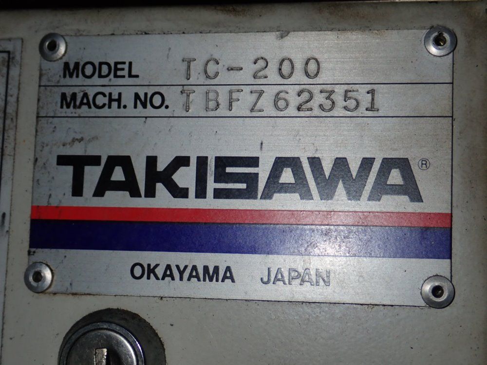 Takisawa Cnc Lathe - Tc-200