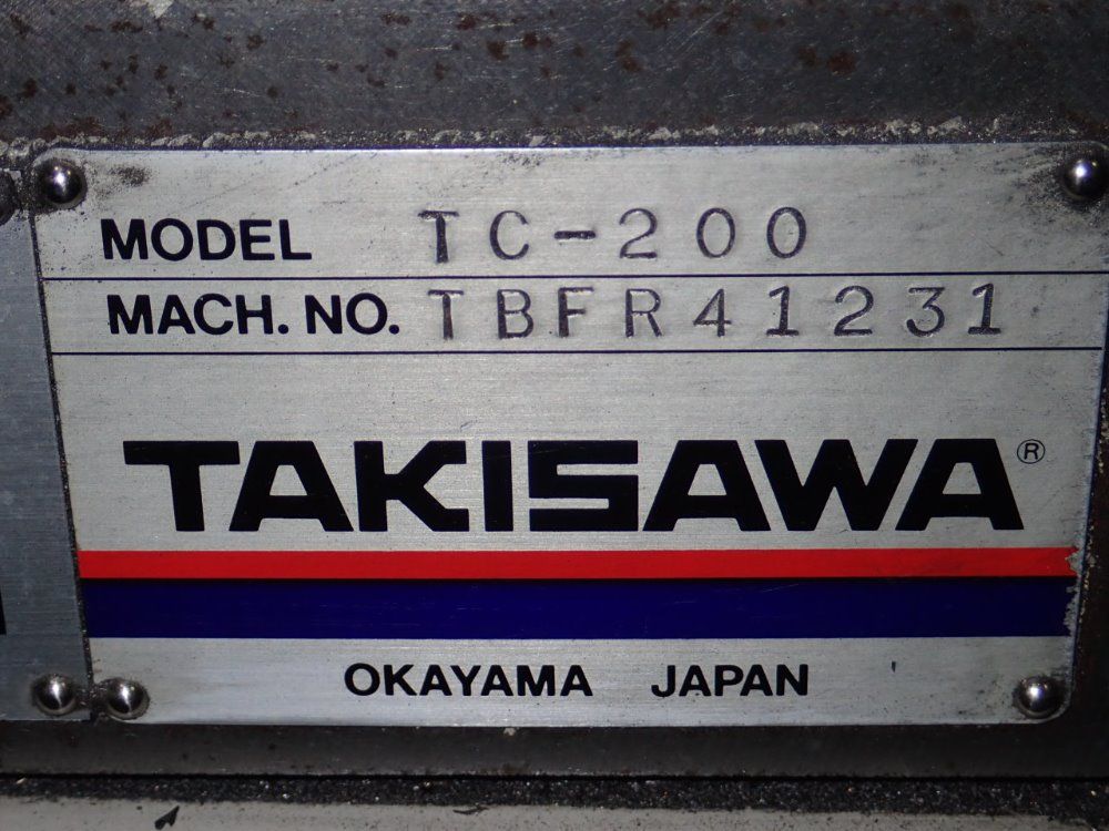 Takisawa Cnc Lathe