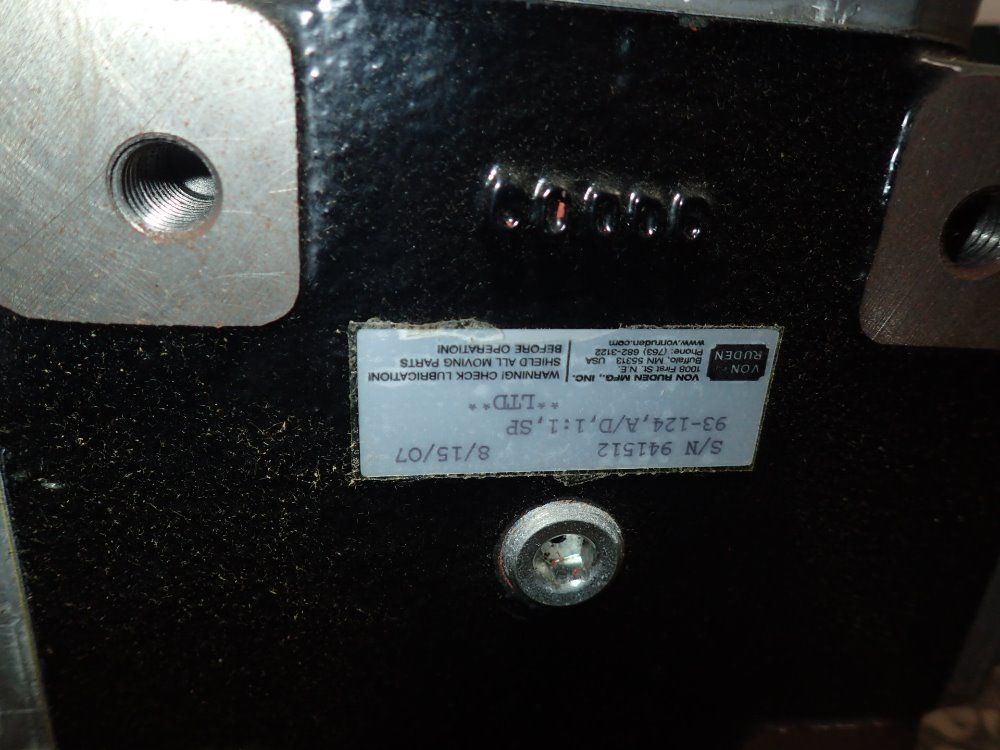 Vanruden Gear Reducer