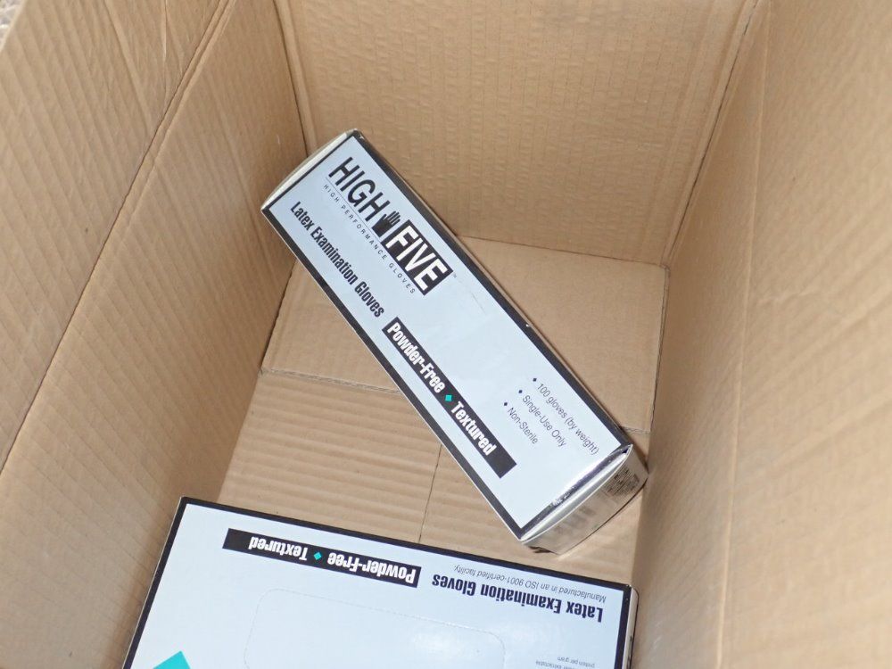 High Five Latex Examination Gloves