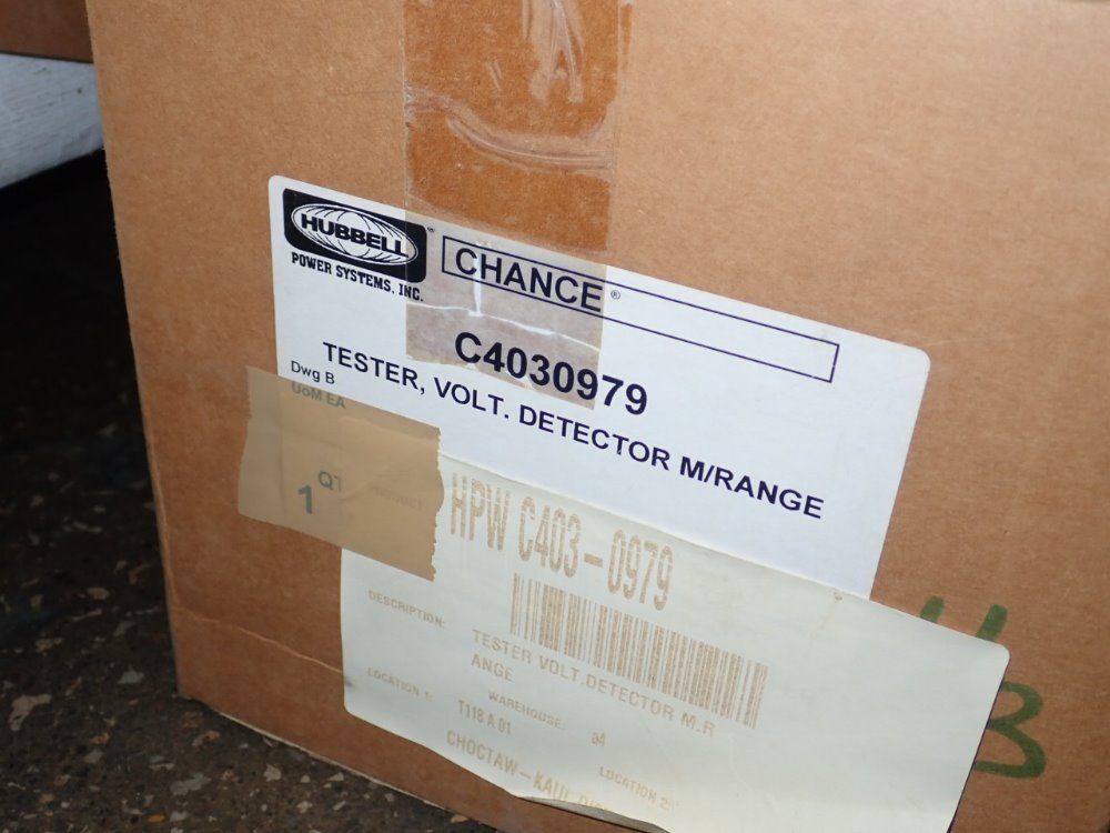Hubbell/chance Multi Range Volt Detector