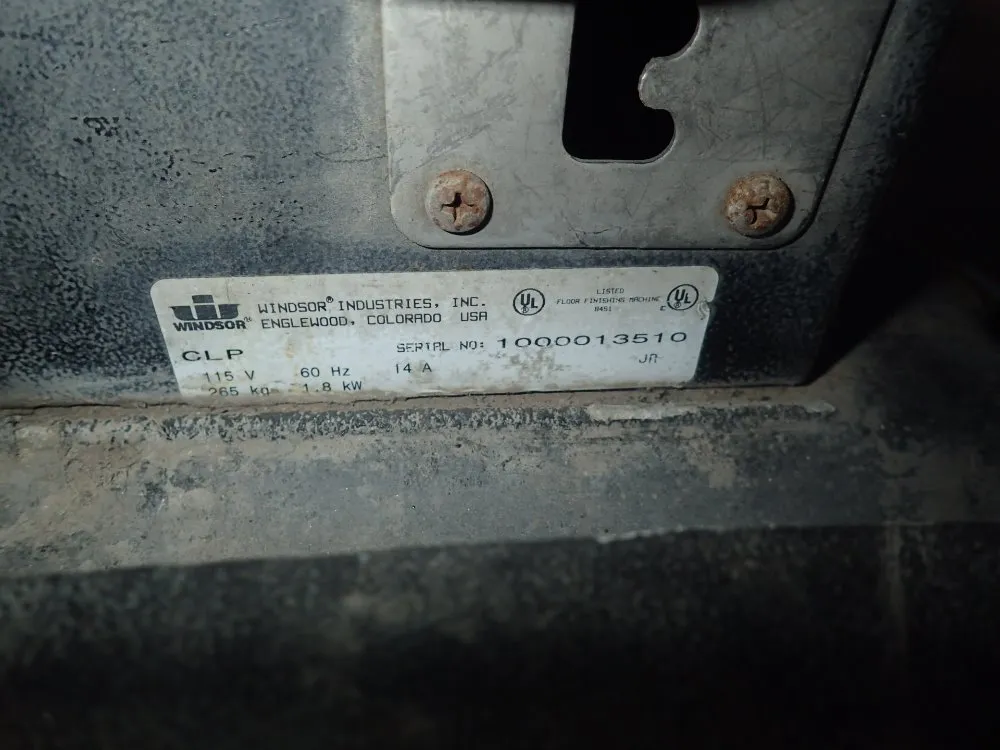 Windsor Floor Scrubber