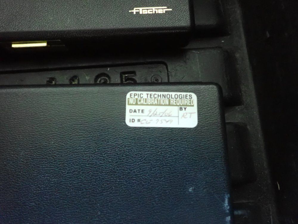 Fisher X-ray Calibration Element Samples