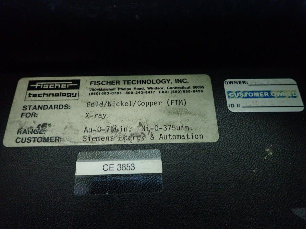 Fisher X-ray Calibration Element Samples