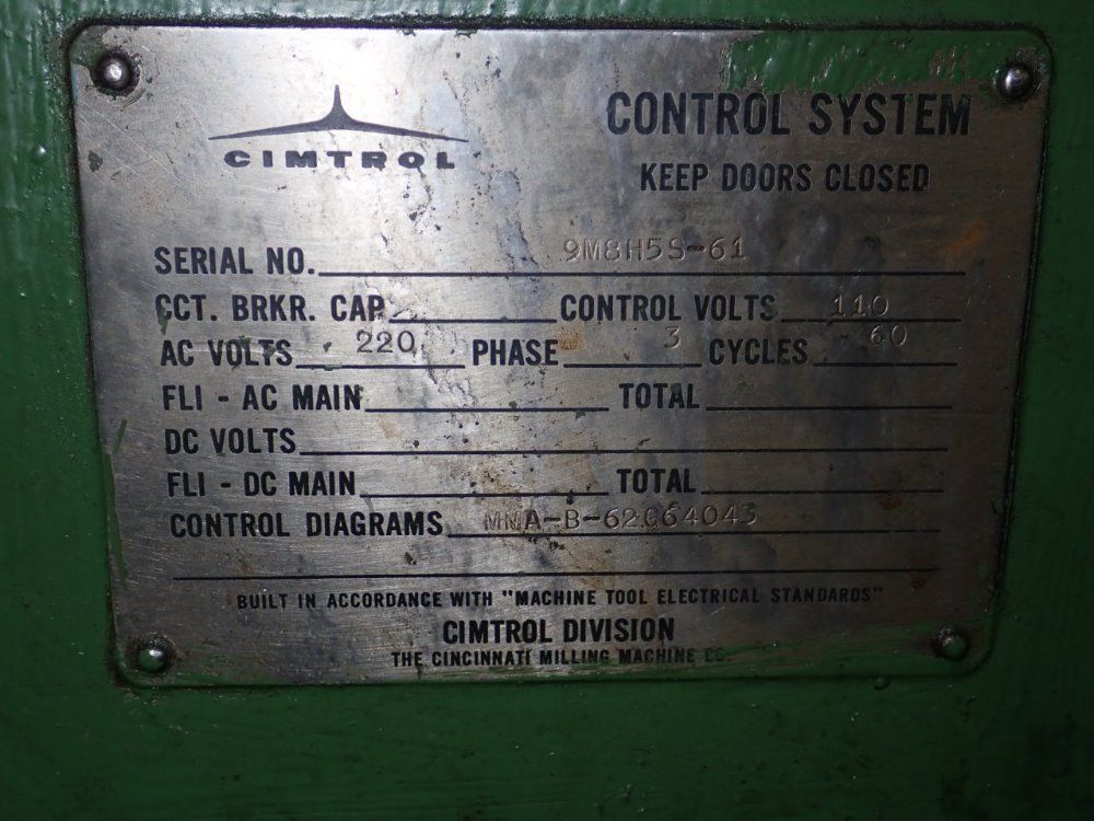 Cincinnati Centerless Grinder