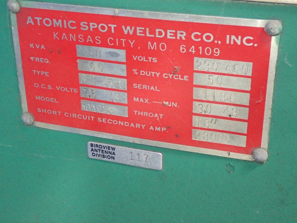 Atomic Spot Welder