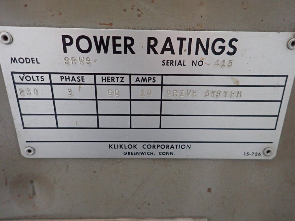 Kliklok Bottom & Top Machine