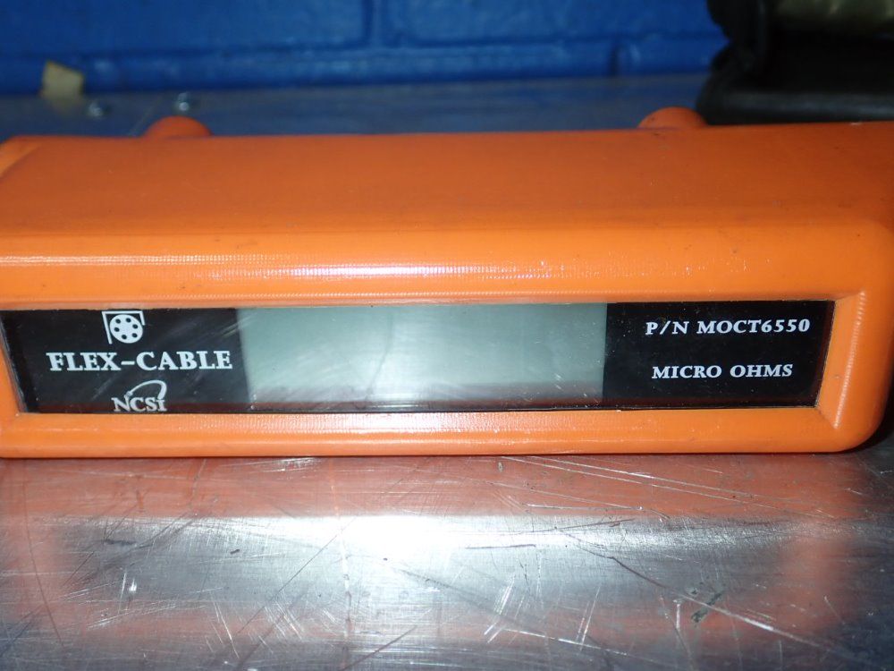 Flex Cable Digital Micro/milli Ohmeter