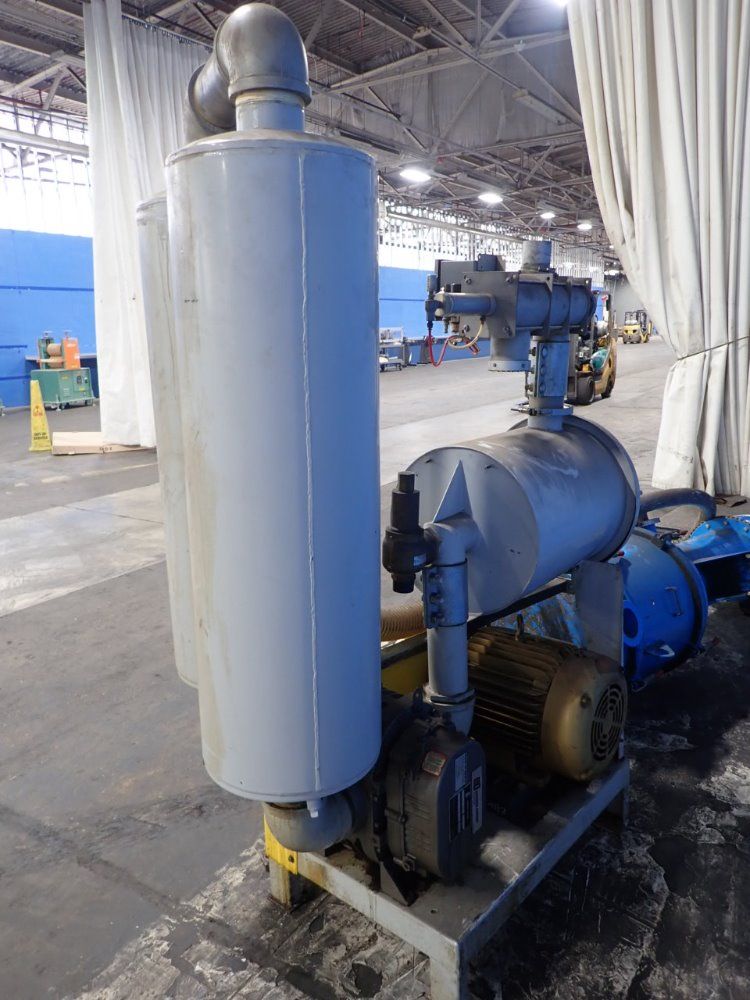 Vac-u-max Vacuum Pump W/ Hoppper