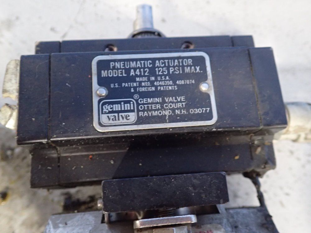 Gemini Pneumatic Actuator Pump