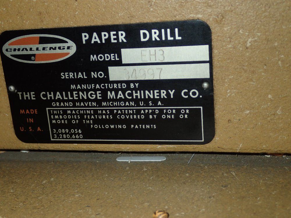 Challenge Paper Drill