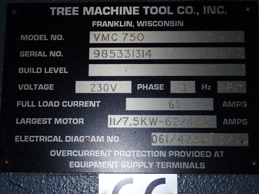 Tree Machine Tool Cnc Vmc
