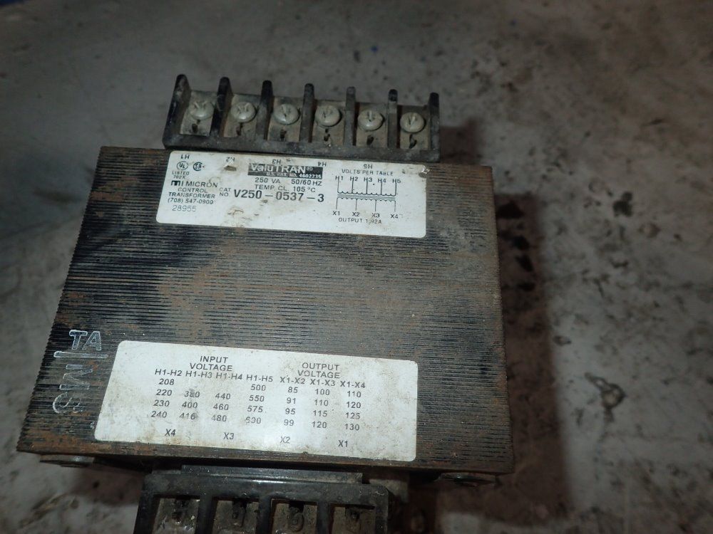 Valotran Control Transformer