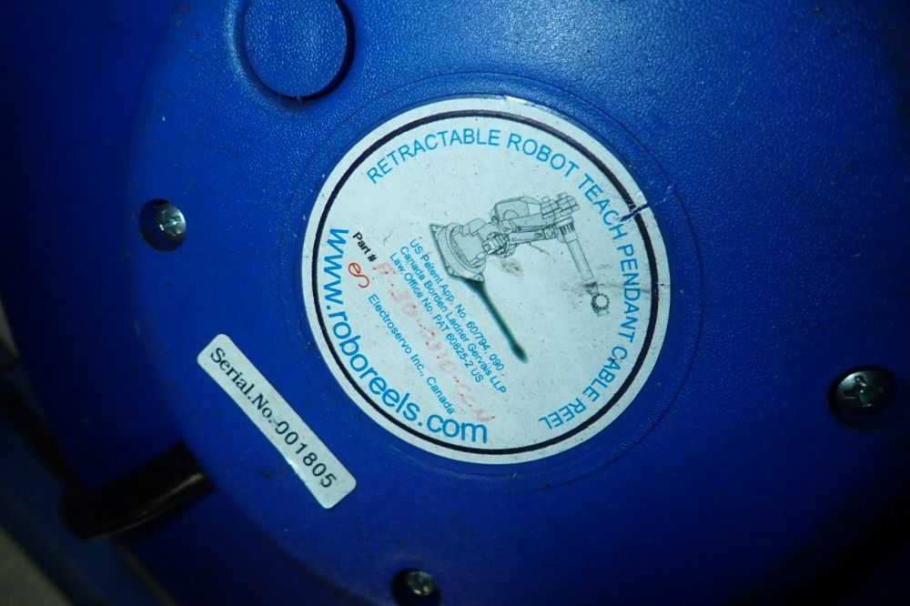 Robo Reels Retractable Robot Teach Pendant Cable Reel