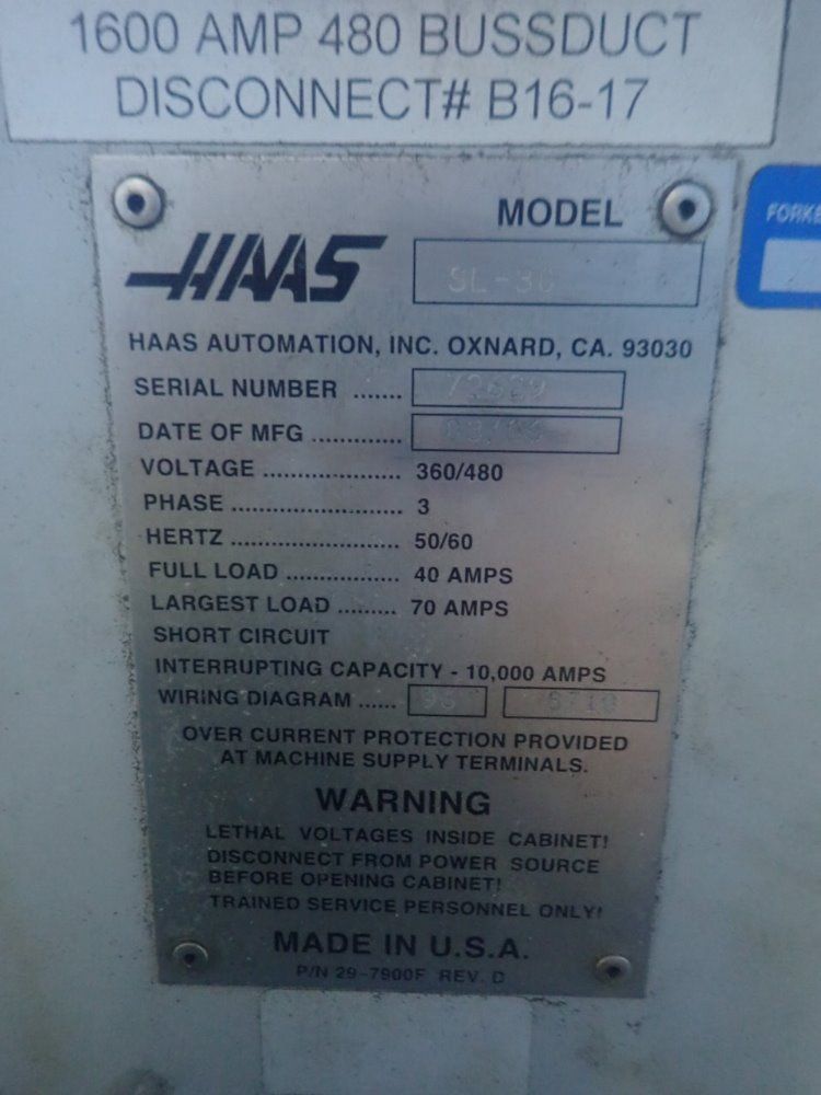 Haas Cnc Lathe