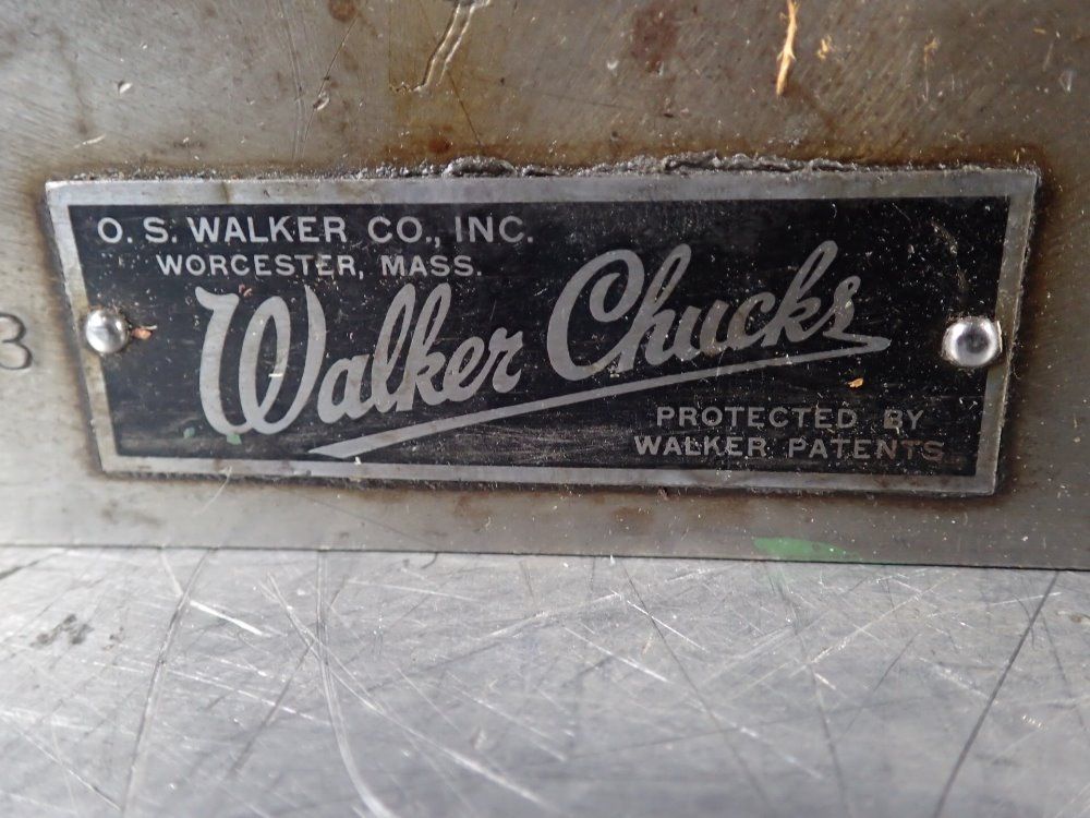 B.s. Walker Magnetic Chuck