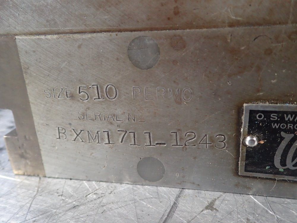 B.s. Walker Magnetic Chuck