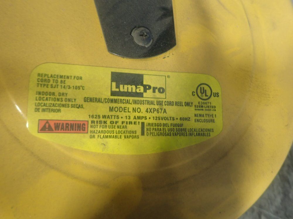 Lumapro Extension Cord Reel