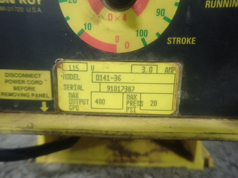 Lmi / Milton Roy Pump