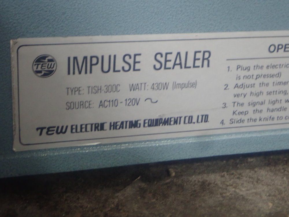 Tew Electric Impulse Sealer