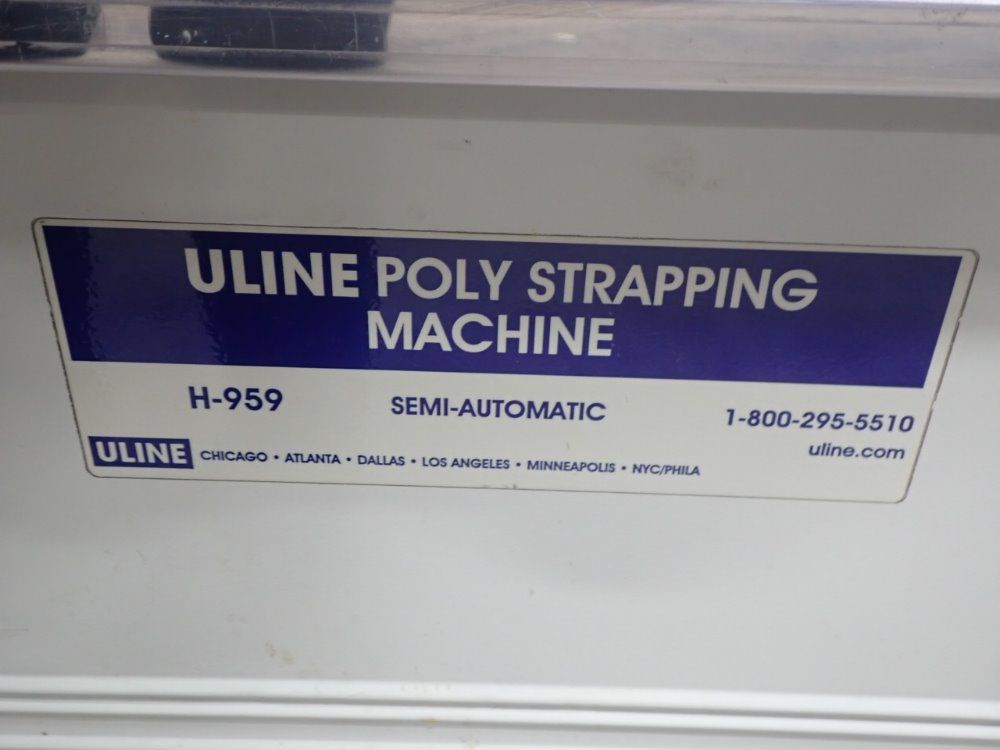 Uline Strapping Machine