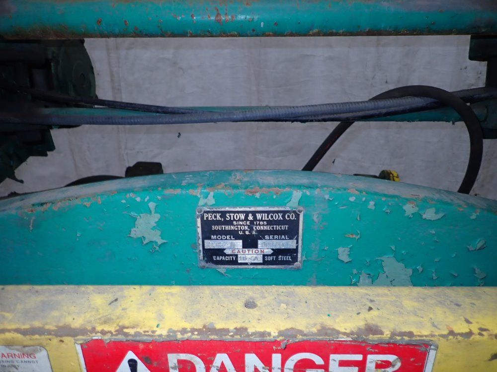 Peck Stow & Wilcox S-352-6 Shear