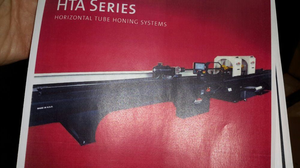 Sunnen 2.5" X 21" Id, 13.12' Stroke Hta-4100 Horizontal Tube Honing Machine - Hta-4100
