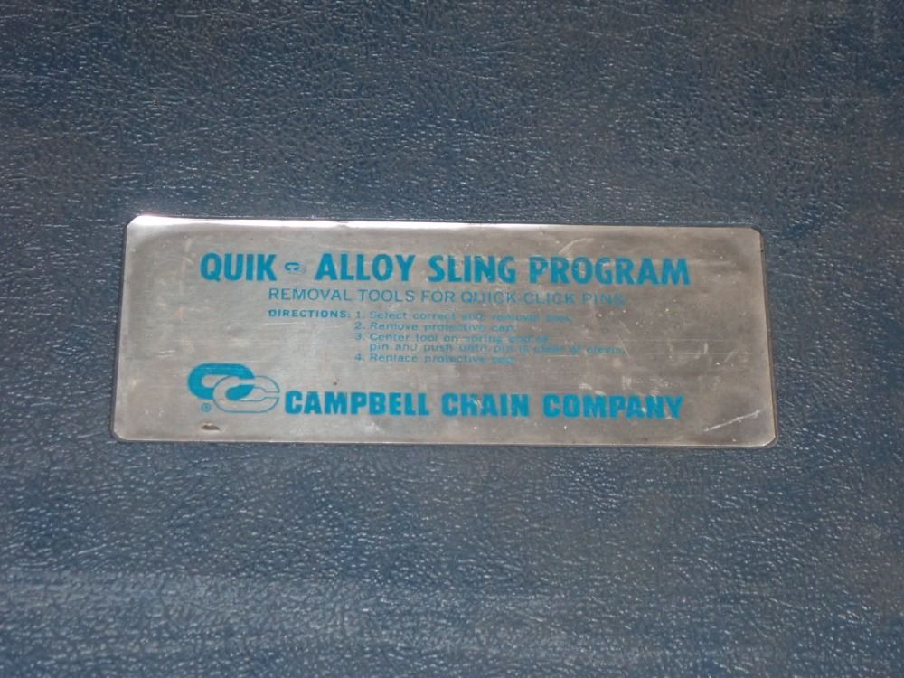 Campbell Click Pin Removal Tool Set