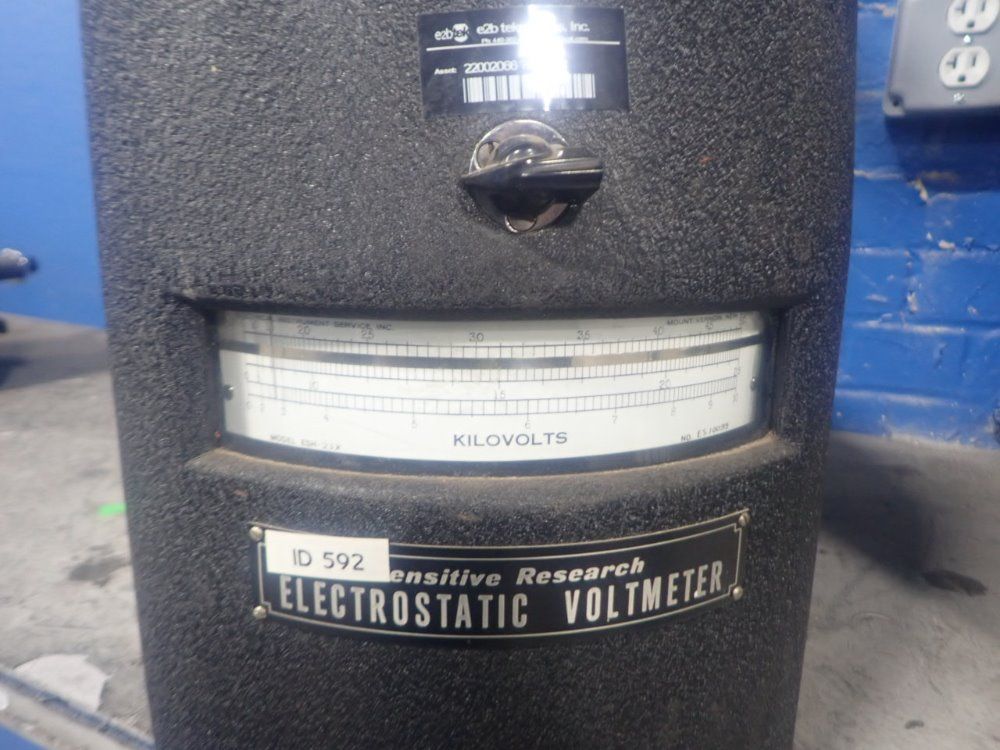 Sensitive Research Electrostatic Voltmeter