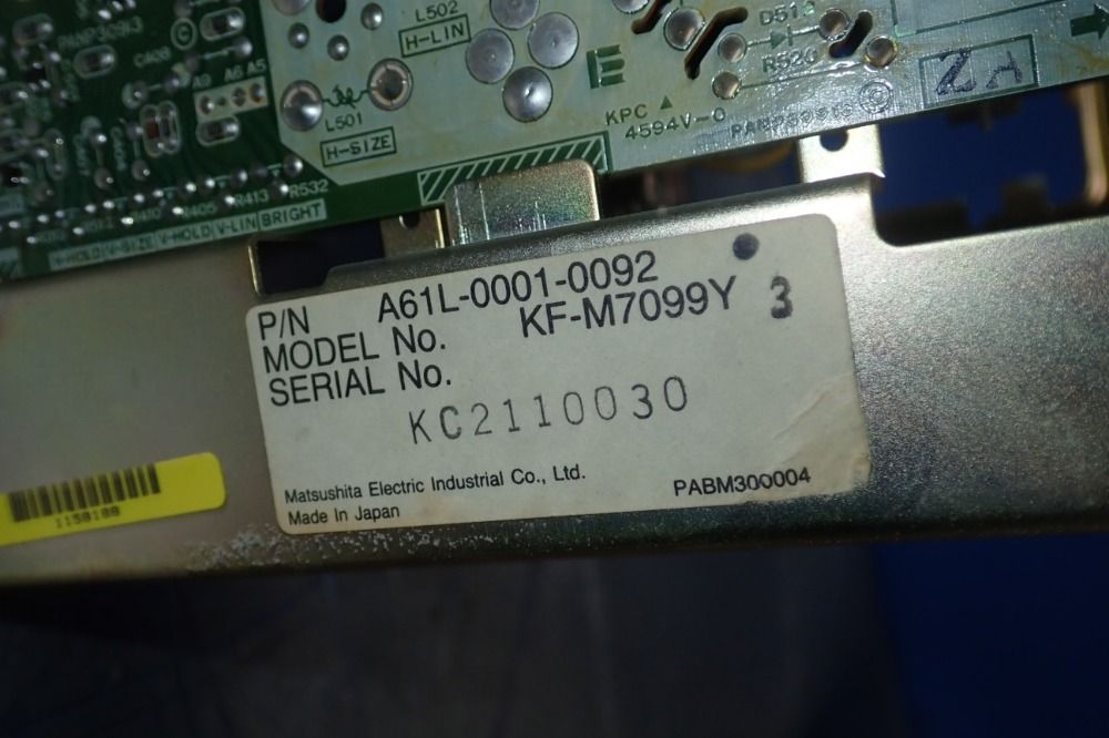 Matsushita Crt Monitor