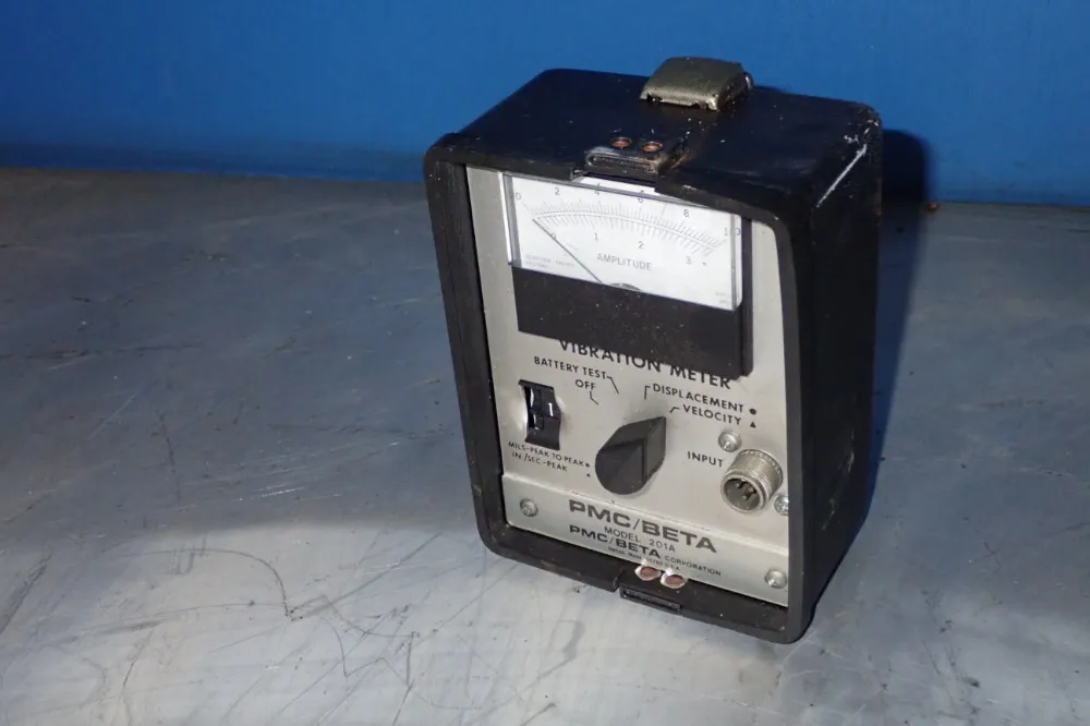 Pmc/beta Vibration Meter