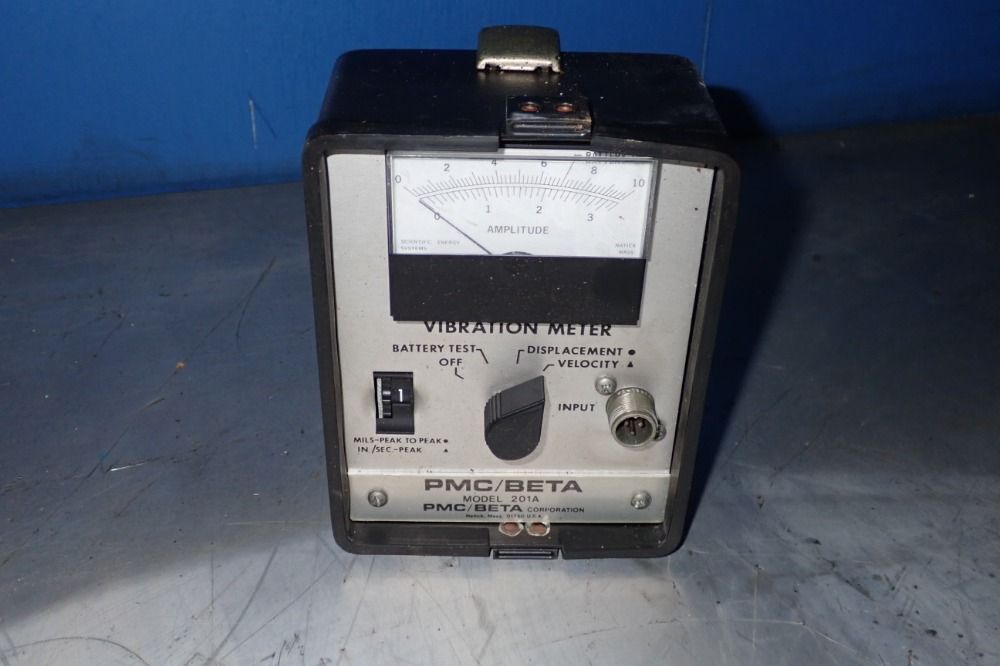 Pmc/beta Vibration Meter