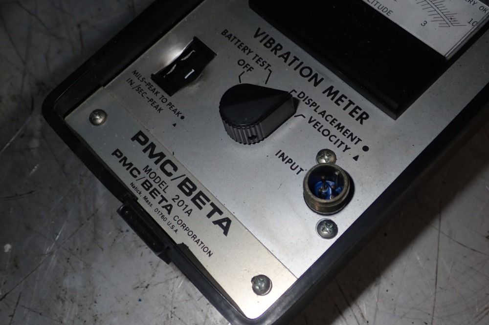 Pmc/beta Vibration Meter