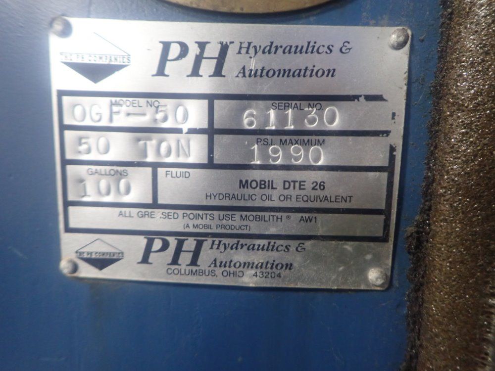 Ph Hydraulics & Automation Press