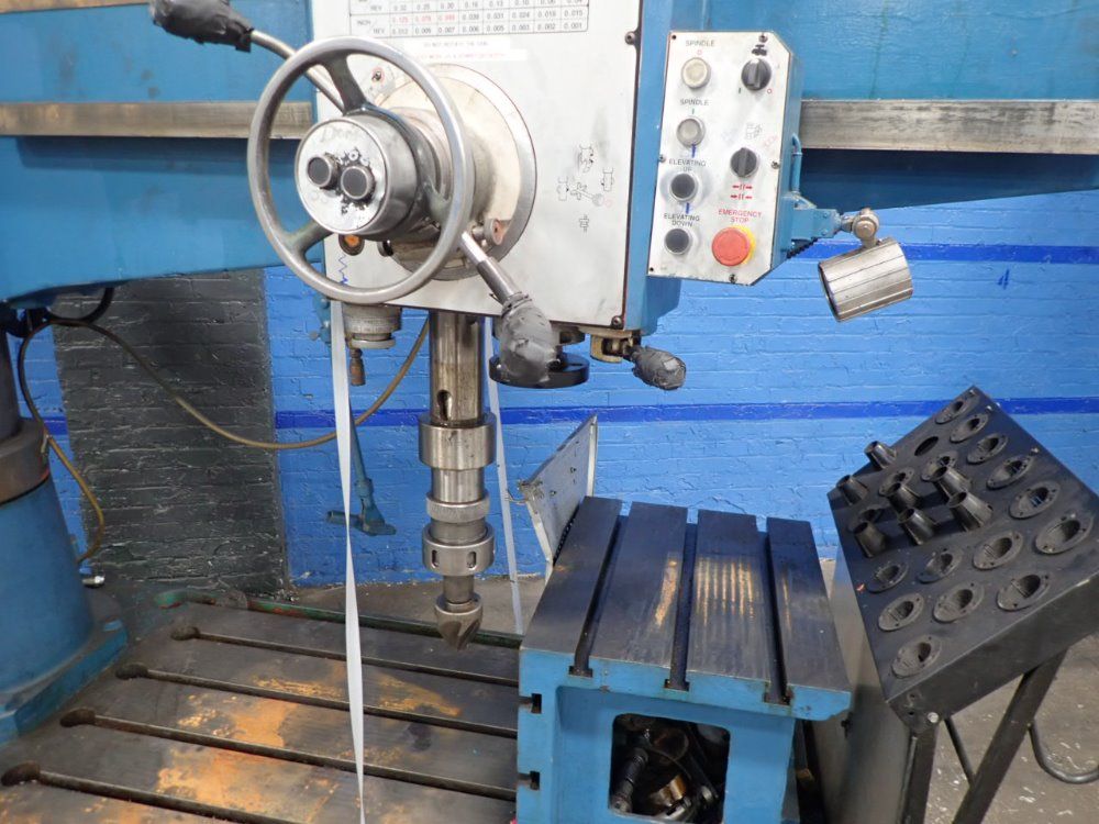 Clasuing Radial Arm Drill