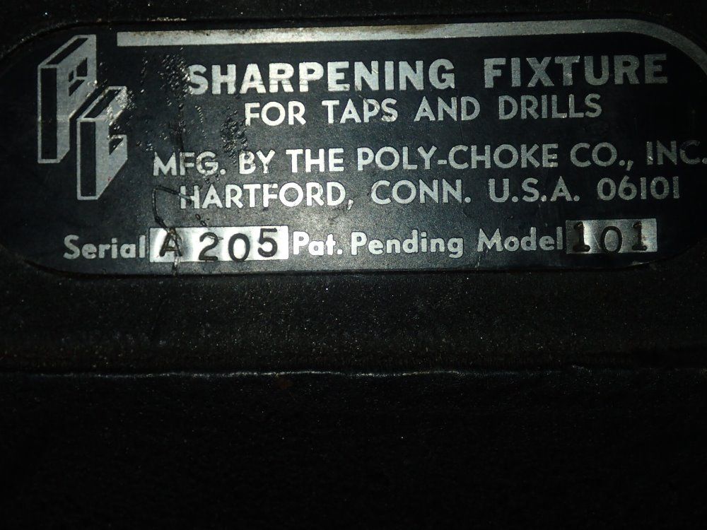 Polychoke Sharpening Fixture