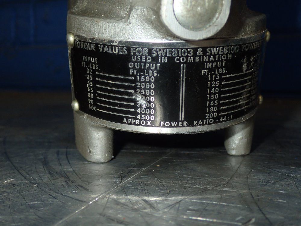 Sweeny Torque Multiplier Power Wrench