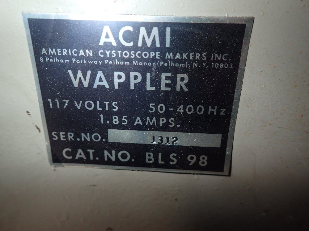 American Cytoscope Makers Fiber Opti Light Supply