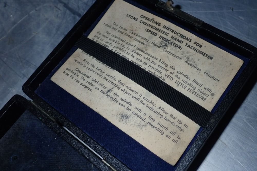 Boulin Hand Tachometer