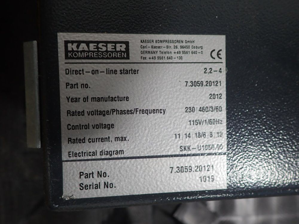 Kaeser Air Compressor