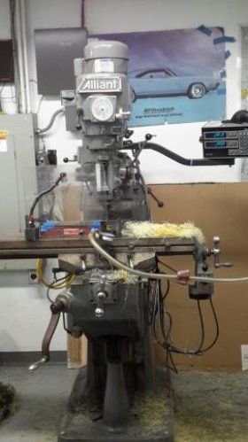 Alliant 9" X 49" Vertical Mill