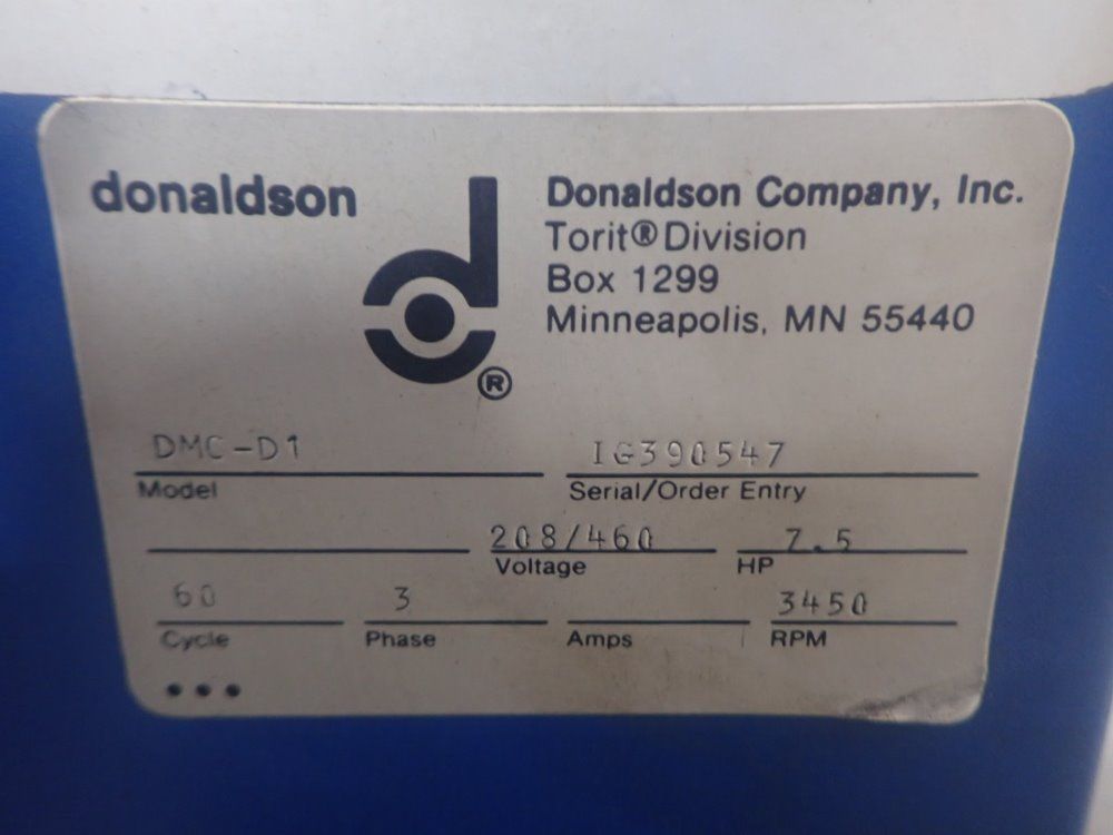 Donaldson / Torit Mist Collector