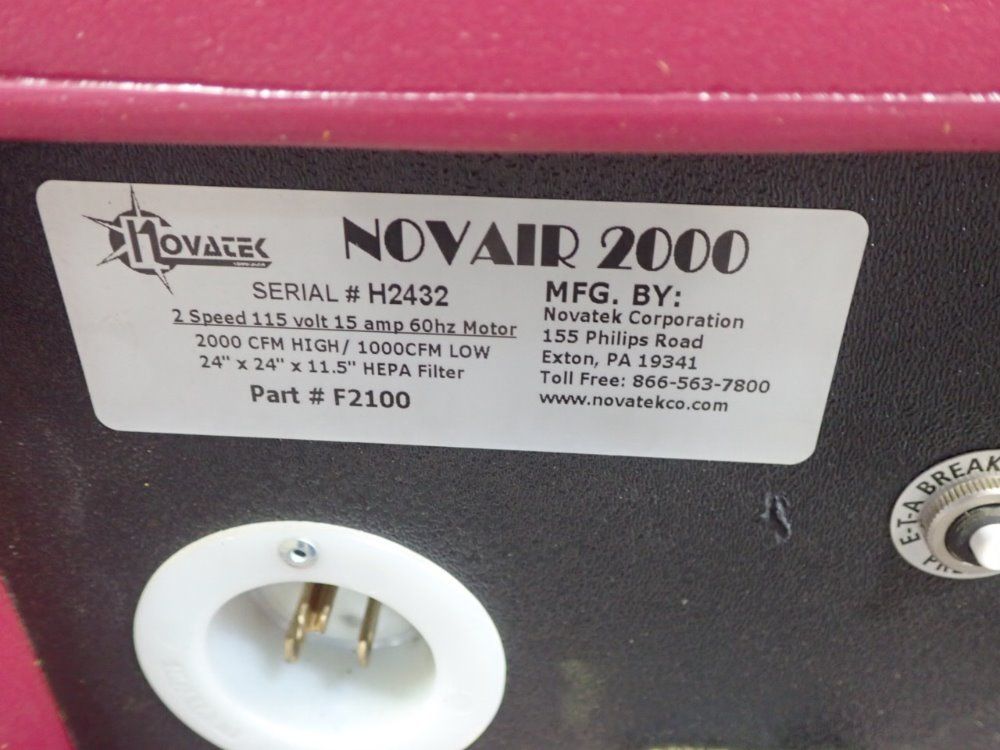 Novatek Filter System