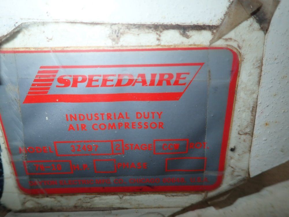 Dayton Speedaire Air Compressor