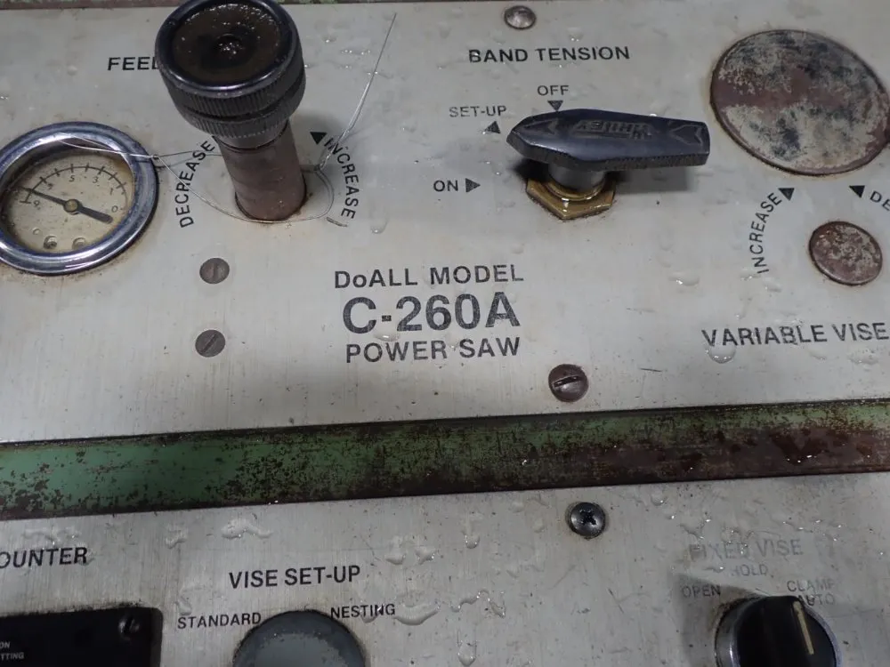 Do-all Horizontal Bandsaw