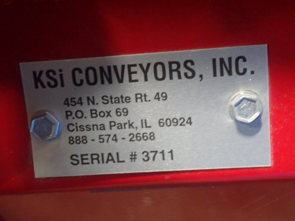 Ksi Conveyors 5" X 145" X 80" 080612 Chip Conveyor - 080612