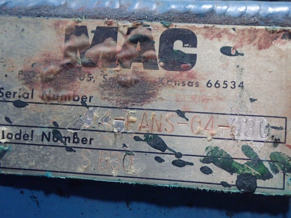 Mac Mac Sb30 Dust Collector