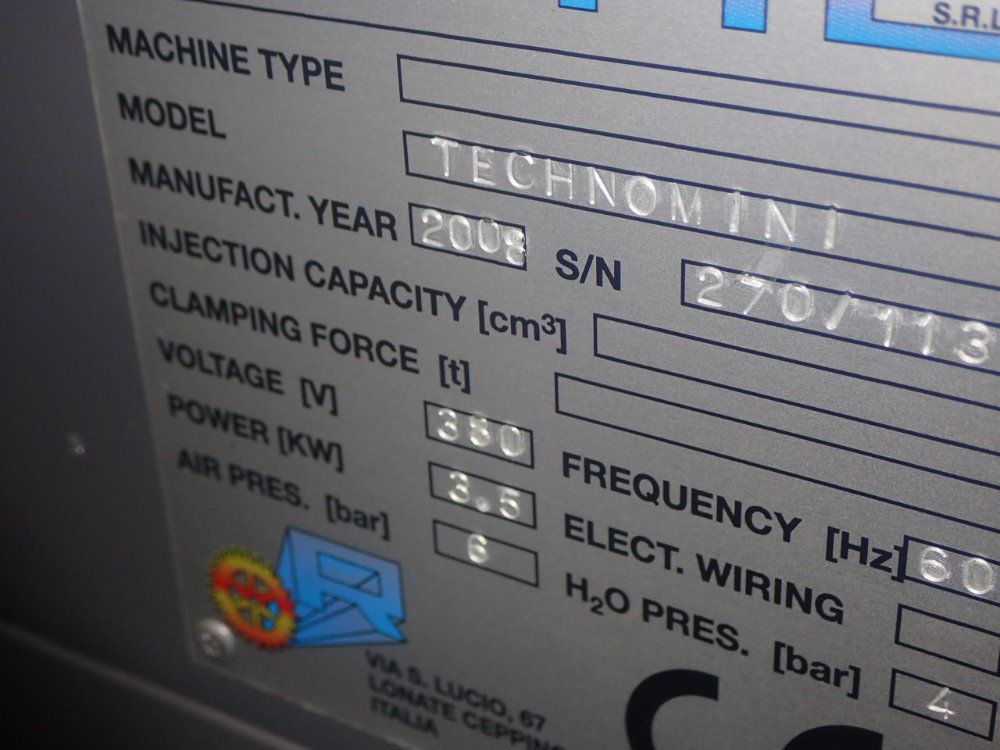 Rutil Technomini Injection Molder - Technomini